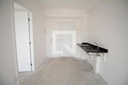 Sala/Cozinha de kitnet/studio à venda com 1 quarto, 28m² em Pinheiros, São Paulo