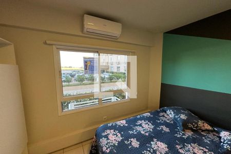 Sala - Dormitório de apartamento para alugar com 1 quarto, 22m² em Iguatemi, Ribeirão Preto