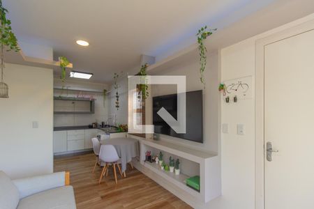 Sala de apartamento à venda com 2 quartos, 44m² em Rio Branco, Canoas