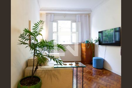 Detalhe da sala  de apartamento para alugar com 2 quartos, 90m² em Gávea, Rio de Janeiro