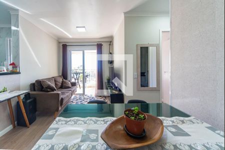 Sala de apartamento à venda com 2 quartos, 52m² em Vila Curuçá, Santo André