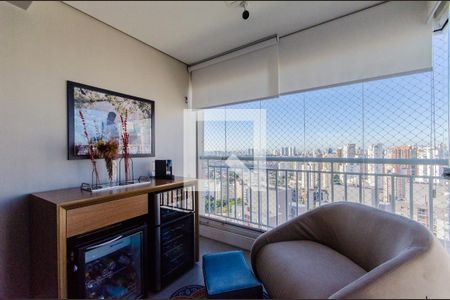 Varanda da Sala de apartamento para alugar com 3 quartos, 125m² em Vila Mariana, São Paulo