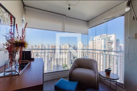 Varanda da Sala de apartamento para alugar com 3 quartos, 125m² em Vila Mariana, São Paulo