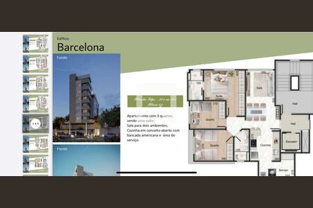 Apartamento à venda com 3 quartos, 74m² em Pampulha, Belo Horizonte