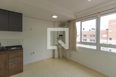 Sala/Cozinha de apartamento para alugar com 2 quartos, 53m² em Bairro Fátima, Canoas