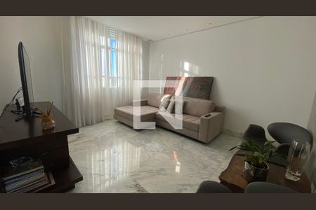 Sala de apartamento para alugar com 3 quartos, 86m² em Alto Barroca, Belo Horizonte
