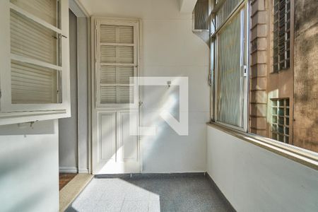 Sala Varanda Coberta de apartamento à venda com 3 quartos, 110m² em Rio Comprido, Rio de Janeiro