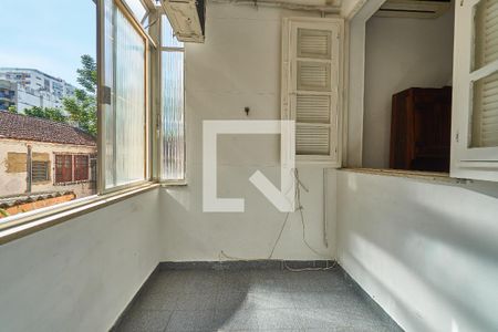 Sala Varanda Coberta de apartamento à venda com 3 quartos, 110m² em Rio Comprido, Rio de Janeiro