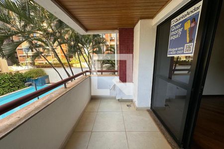 Sacada de apartamento para alugar com 3 quartos, 128m² em Centro, Ribeirão Preto