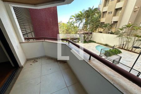 Sacada de apartamento para alugar com 3 quartos, 128m² em Centro, Ribeirão Preto