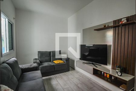 Sala de TV / quarto de apartamento à venda com 2 quartos, 48m² em Vila Camilopolis, Santo André