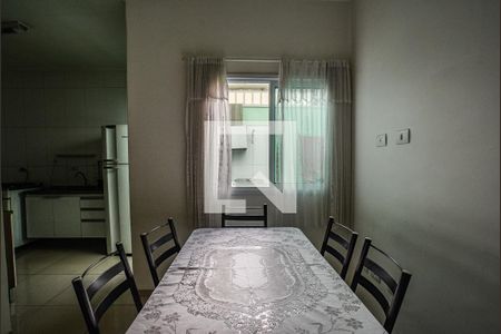 Sala de Jantar de apartamento à venda com 2 quartos, 48m² em Vila Camilopolis, Santo André