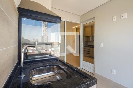 Varanda Gourmet de apartamento para alugar com 2 quartos, 66m² em Vila Azevedo, São Paulo