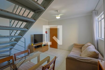 Sala de apartamento à venda com 2 quartos, 126m² em Concórdia, Belo Horizonte