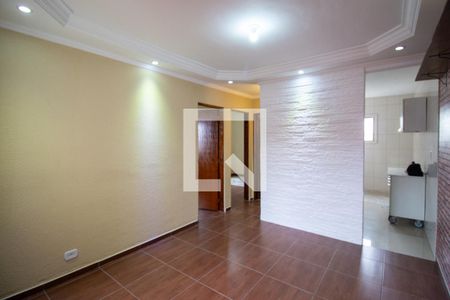 Sala de apartamento para alugar com 2 quartos, 46m² em Jardim Luciana, Itaquaquecetuba