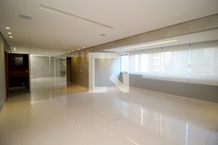 Sala de apartamento à venda com 3 quartos, 126m² em Vila da Serra, Nova Lima