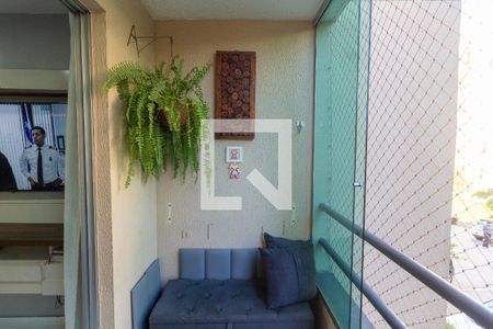 Varanda da Sala de apartamento para alugar com 2 quartos, 57m² em Bandeiras, Osasco