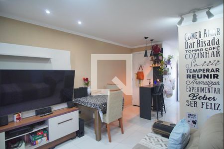 Sala de apartamento à venda com 1 quarto, 42m² em Santo Afonso, Novo Hamburgo