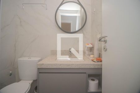 Banheiro da Suíte de apartamento para alugar com 1 quarto, 43m² em Petrópolis, Porto Alegre