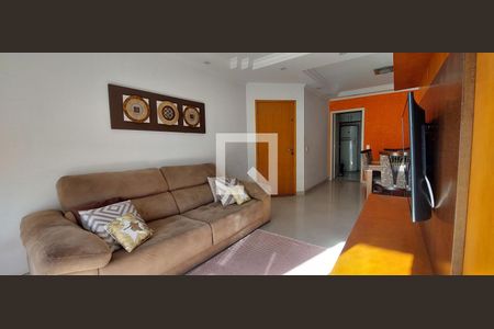 Sala de apartamento para alugar com 3 quartos, 98m² em Centro, Santo André