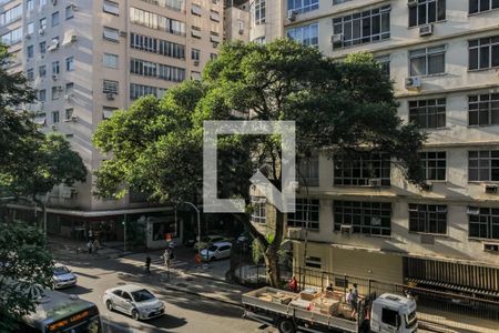Vista da Sala de apartamento à venda com 3 quartos, 116m² em Copacabana, Rio de Janeiro