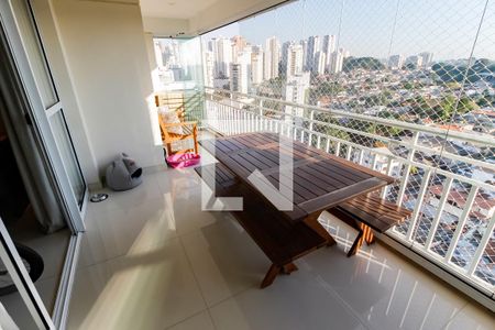 Varanda da Sala de apartamento à venda com 3 quartos, 96m² em Morumbi, São Paulo