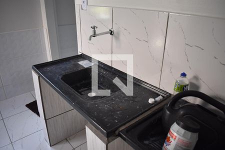 Cozinha e Área de Serviço de casa para alugar com 1 quarto, 40m² em Taguatinga Norte (taguatinga), Brasília