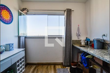 Área gourmet de apartamento para alugar com 2 quartos, 61m² em Campestre, Santo André