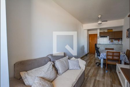 Sala de apartamento à venda com 2 quartos, 61m² em Campestre, Santo André