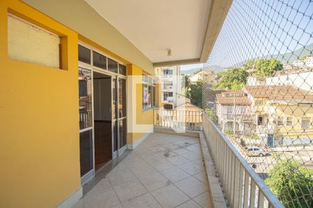 Varanda da Sala de apartamento à venda com 3 quartos, 160m² em Andaraí, Rio de Janeiro