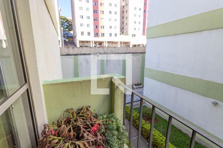 Varanda da sala  de apartamento à venda com 2 quartos, 60m² em Taboão, São Bernardo do Campo