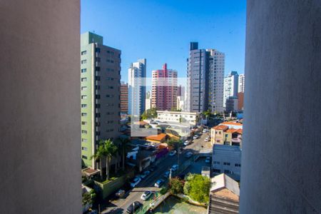 Vista da sala de apartamento à venda com 3 quartos, 64m² em Vila Bastos, Santo André