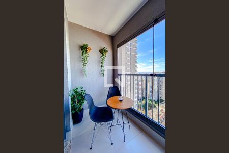 Varanda da Sala/Quarto de apartamento para alugar com 1 quarto, 25m² em Vila Mariana, São Paulo