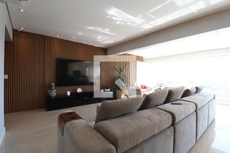 Sala de TV de apartamento à venda com 3 quartos, 145m² em Barra Funda, São Paulo