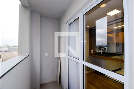 Varanda da Sala de apartamento para alugar com 1 quarto, 27m² em Vila das Bandeiras, Guarulhos