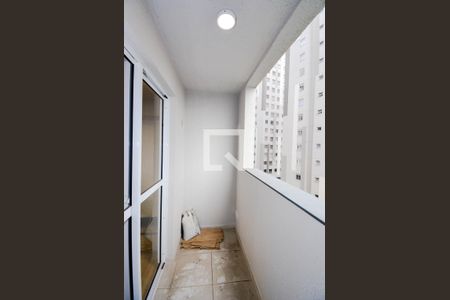 Varanda da Sala de apartamento para alugar com 1 quarto, 27m² em Vila das Bandeiras, Guarulhos