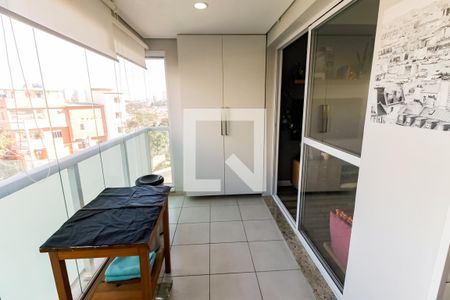 Varanda da Sala de apartamento à venda com 3 quartos, 72m² em Vila Andrade, São Paulo