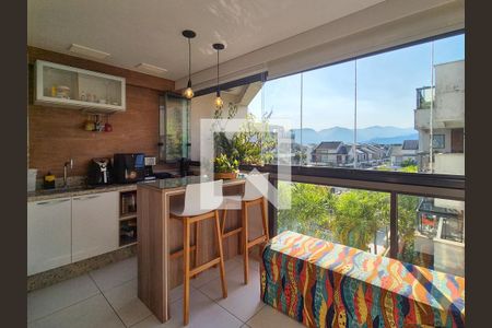 Varanda de apartamento à venda com 3 quartos, 140m² em Recreio dos Bandeirantes, Rio de Janeiro
