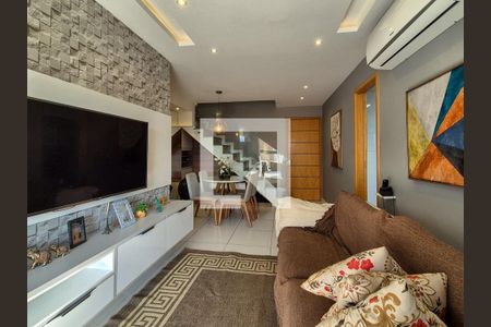 Sala de apartamento à venda com 3 quartos, 140m² em Recreio dos Bandeirantes, Rio de Janeiro