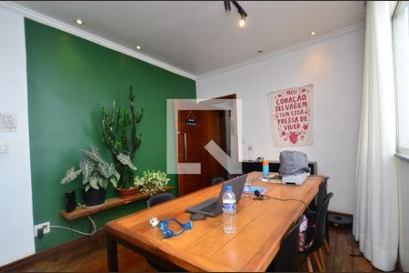 Sala de estar de apartamento à venda com 3 quartos, 144m² em Sagrada Família, Belo Horizonte