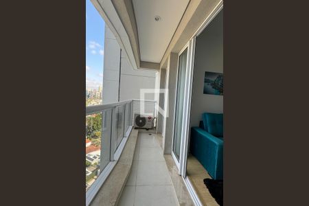 Sacada de apartamento à venda com 1 quarto, 50m² em Empresarial 18 do Forte, Barueri