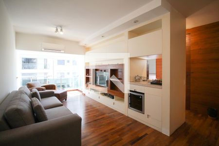 Sala de apartamento para alugar com 1 quarto, 42m² em Vila Nova Conceição, São Paulo