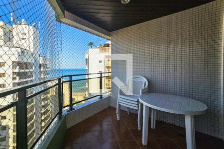 Varanda  de apartamento para alugar com 3 quartos, 171m² em Pitangueiras, Guarujá