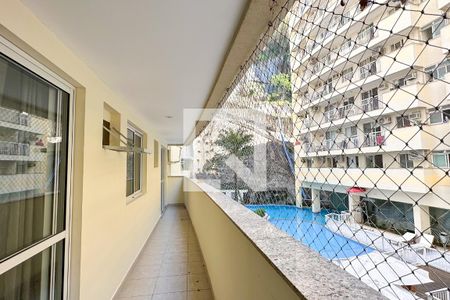 Sala - Varanda de apartamento à venda com 3 quartos, 87m² em Catete, Rio de Janeiro