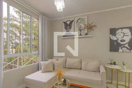 Detalhe da Sala de apartamento à venda com 2 quartos, 48m² em Bairro Fátima, Canoas