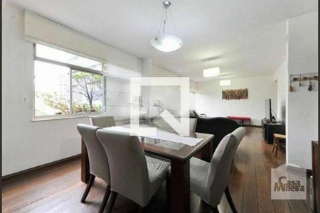 Sala de apartamento à venda com 4 quartos, 146m² em Funcionários, Belo Horizonte