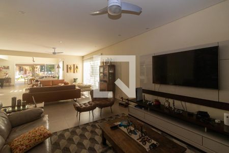 Sala de casa para alugar com 4 quartos, 450m² em Vila Santo Antônio, Cotia