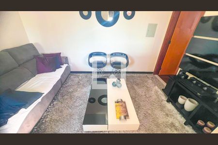 Sala de apartamento à venda com 3 quartos, 120m² em União, Belo Horizonte