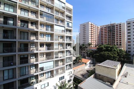 Vista da Varanda de kitnet/studio para alugar com 1 quarto, 22m² em Indianópolis, São Paulo