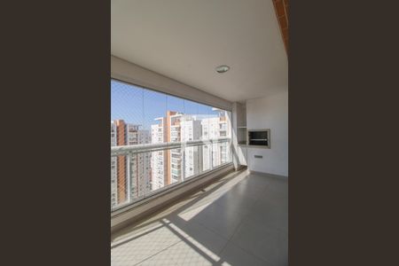 Varanda da Sala de apartamento para alugar com 3 quartos, 119m² em Jardim Belo Horizonte, Campinas